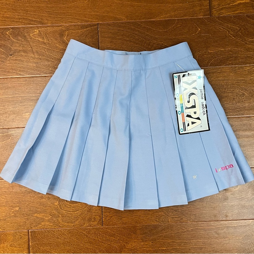 iXSPA Women's Light Blue Tennis 
or PickleBall Skirt by Jamie Saddock. Size 4